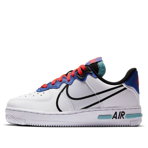 

Кроссовки air force 1 реагировать Nike, белый