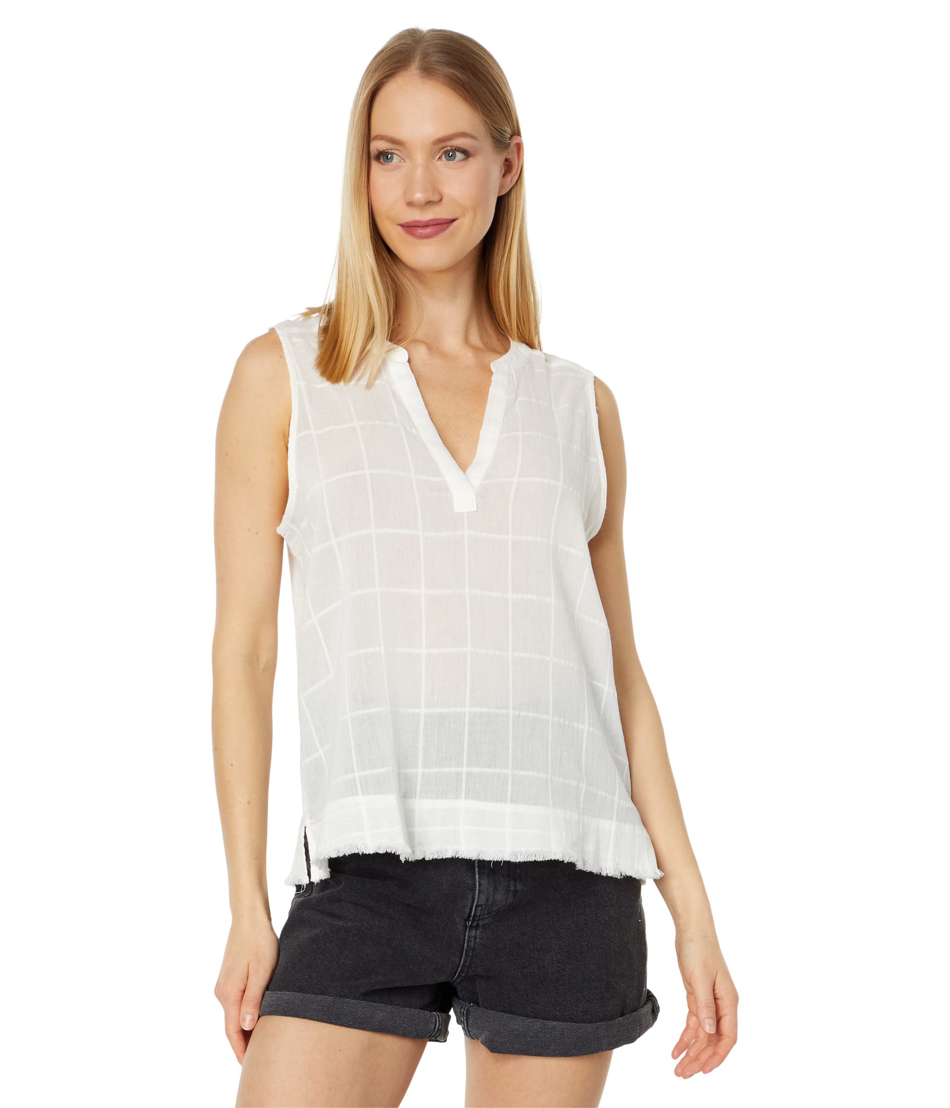 

Топ Carve Designs Dylan Textured Tank, Cloud