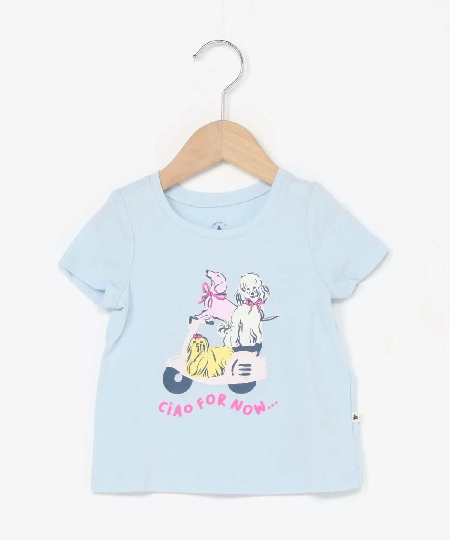 Футболка с графическим принтом (K)babyGap GAP, POOLSIDE_BLUE — фото 4