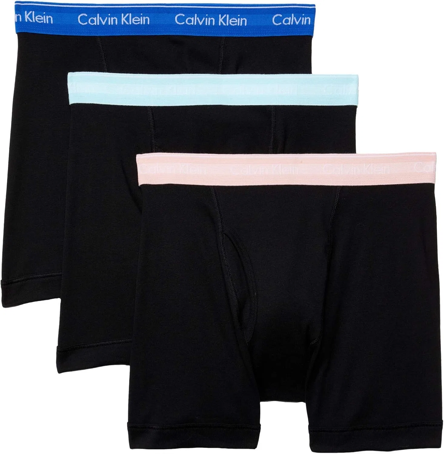 Боксеры Calvin Klein, Black Bodies/Frost Blue/Sand Rose/Kettle Blue
