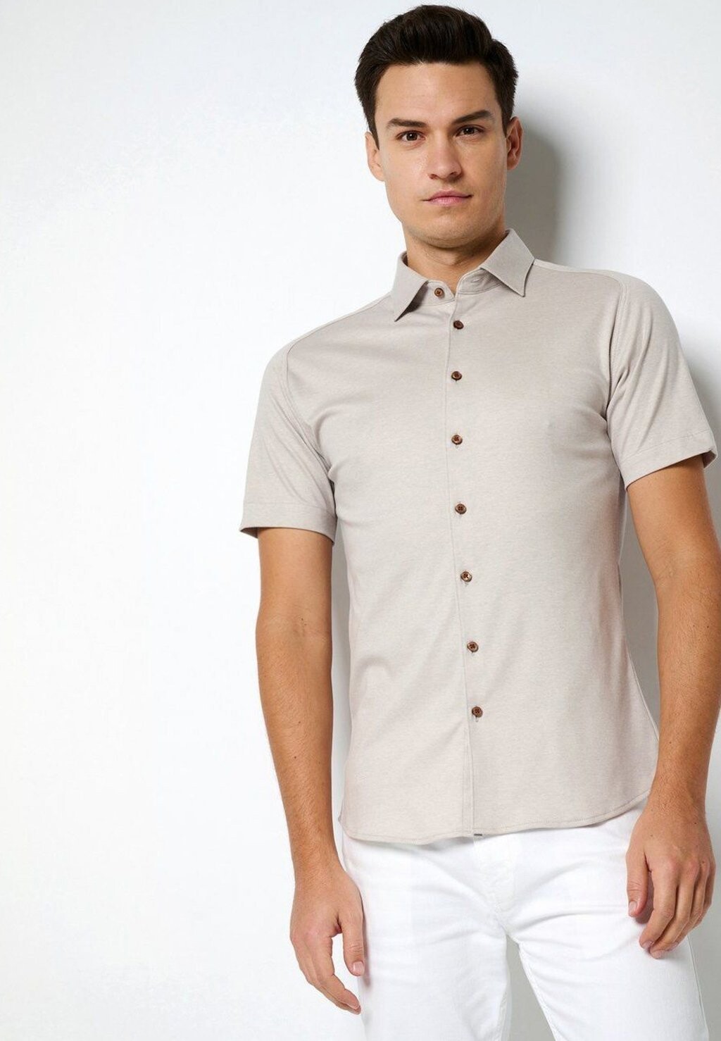 

Рубашка SHORT SLEEVE DESOTO, бежевый