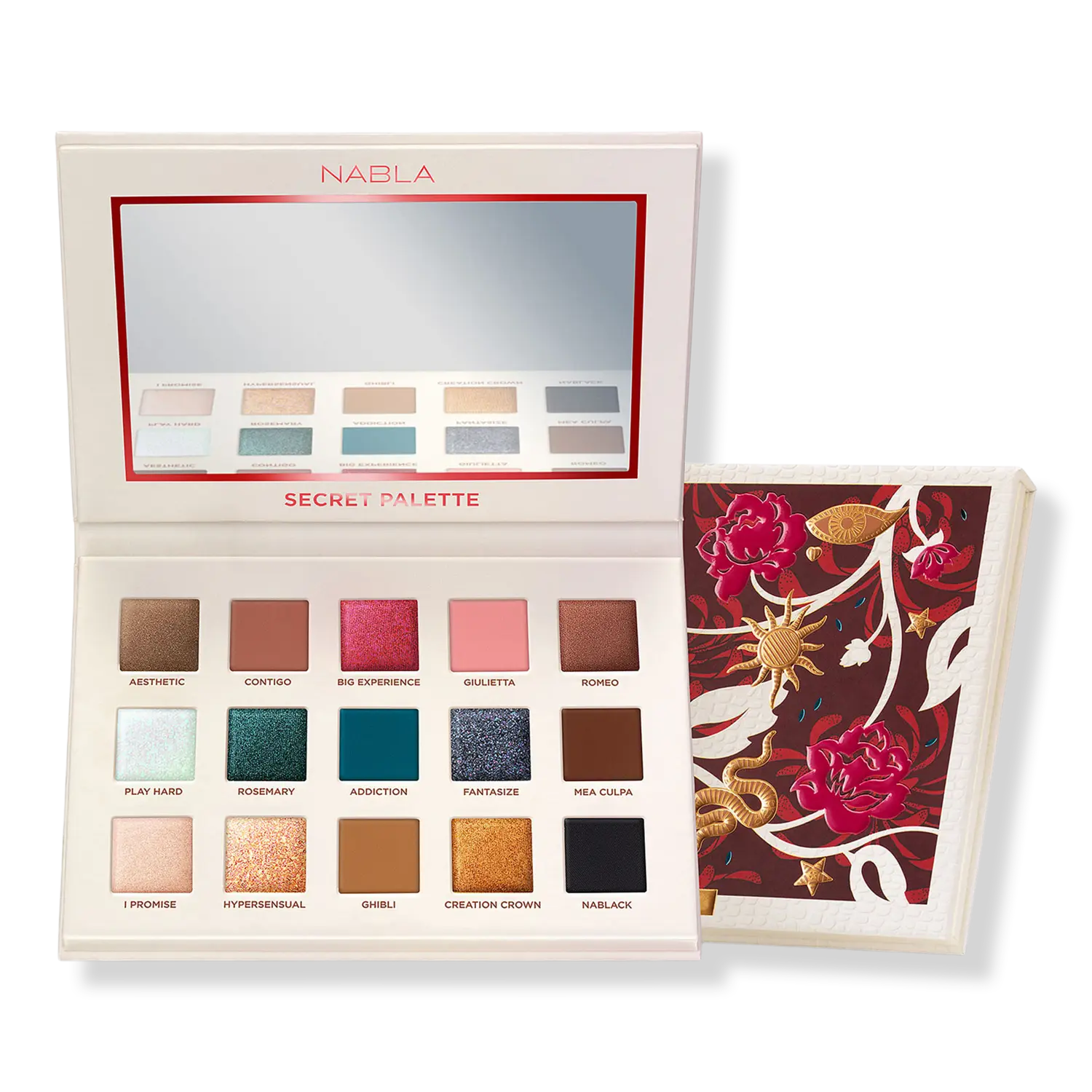 

Тени для век Secret Palette NABLA
