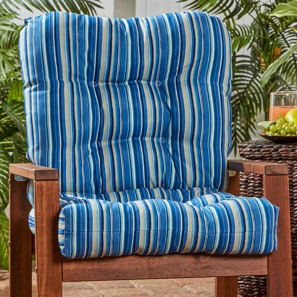 

Greendale Home Fashion Подушка для уличного сиденья и спинки стула Greendale Home Fashions, цвет Sapphire