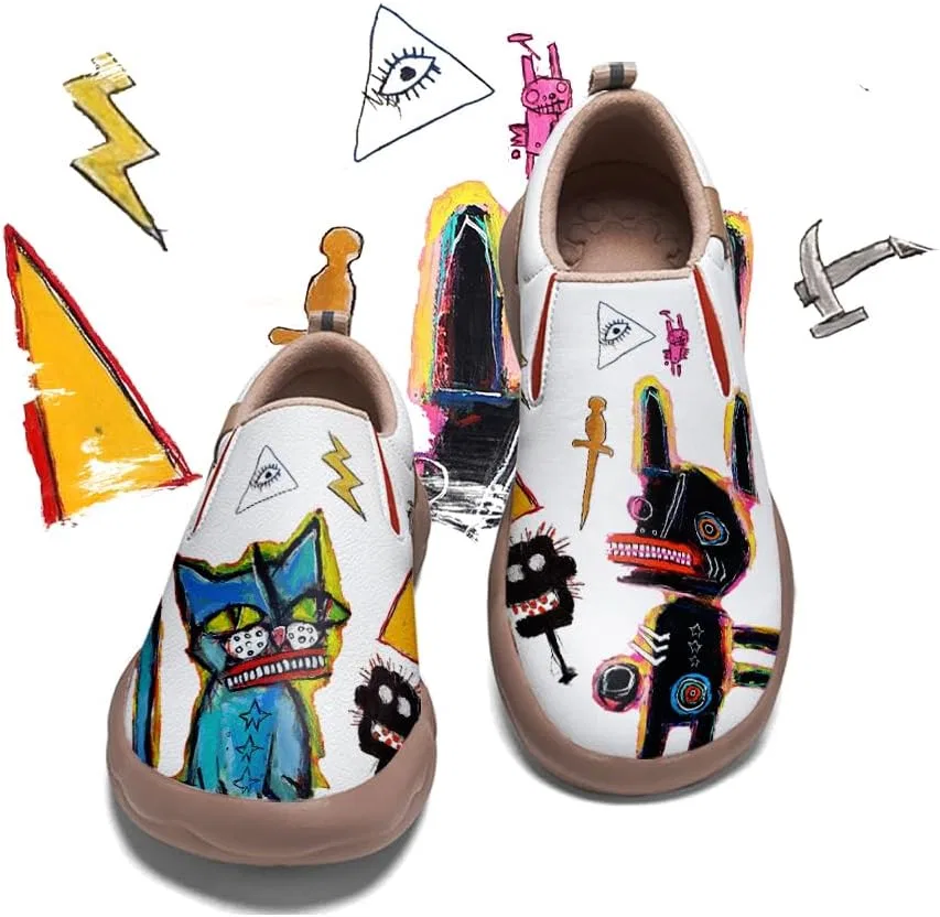 Мокасины повседневные Loafers Basquiat Pattern-02 Solepulse — фото 2