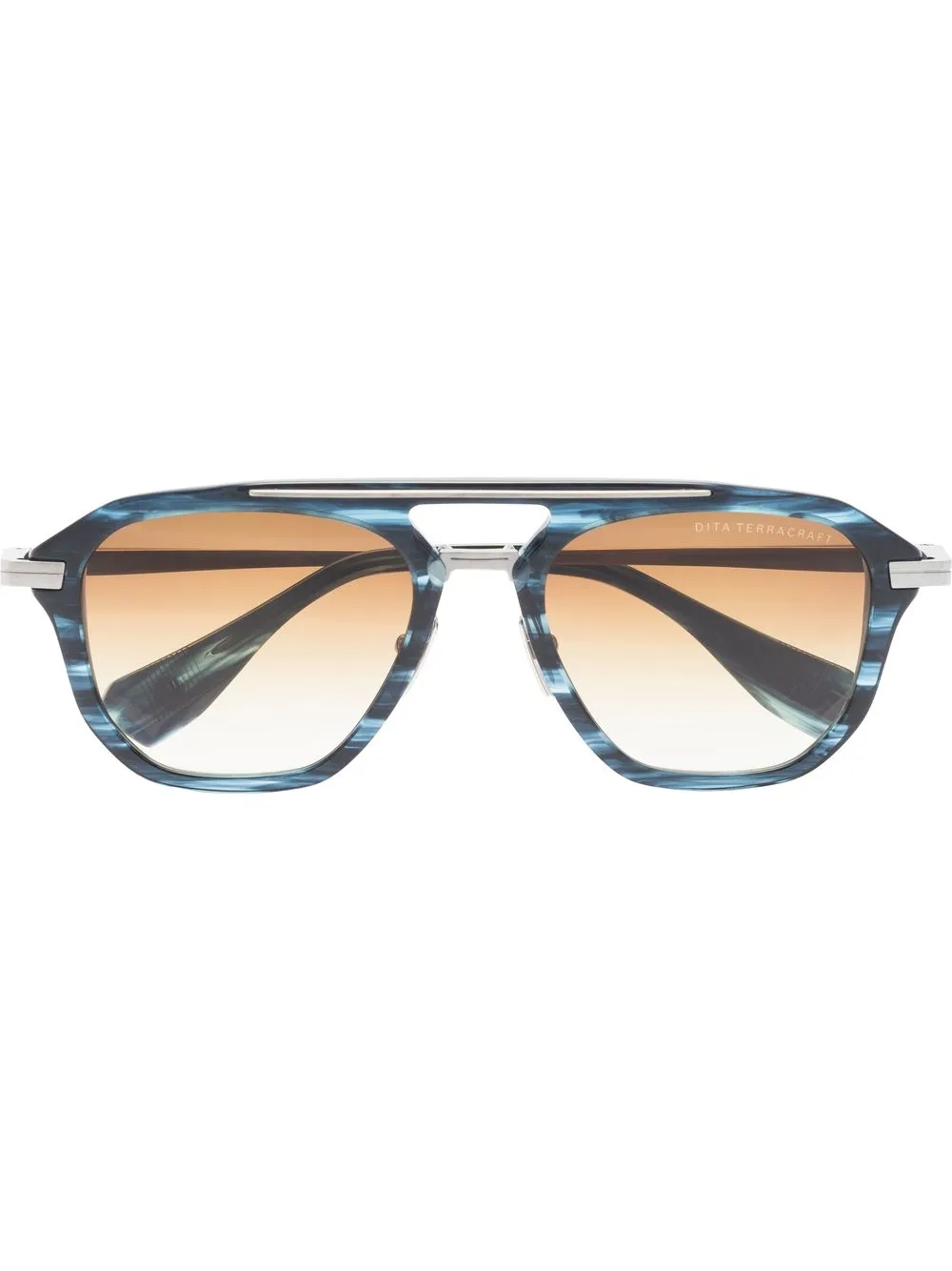 

Солнцезащитные очки-пилоты Dita Eyewear, синий