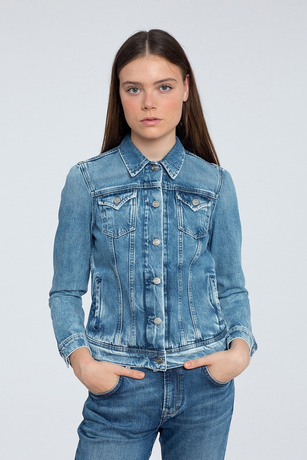 

Куртка - Темно-синий - Классический крой Pepe Jeans, темно-синий