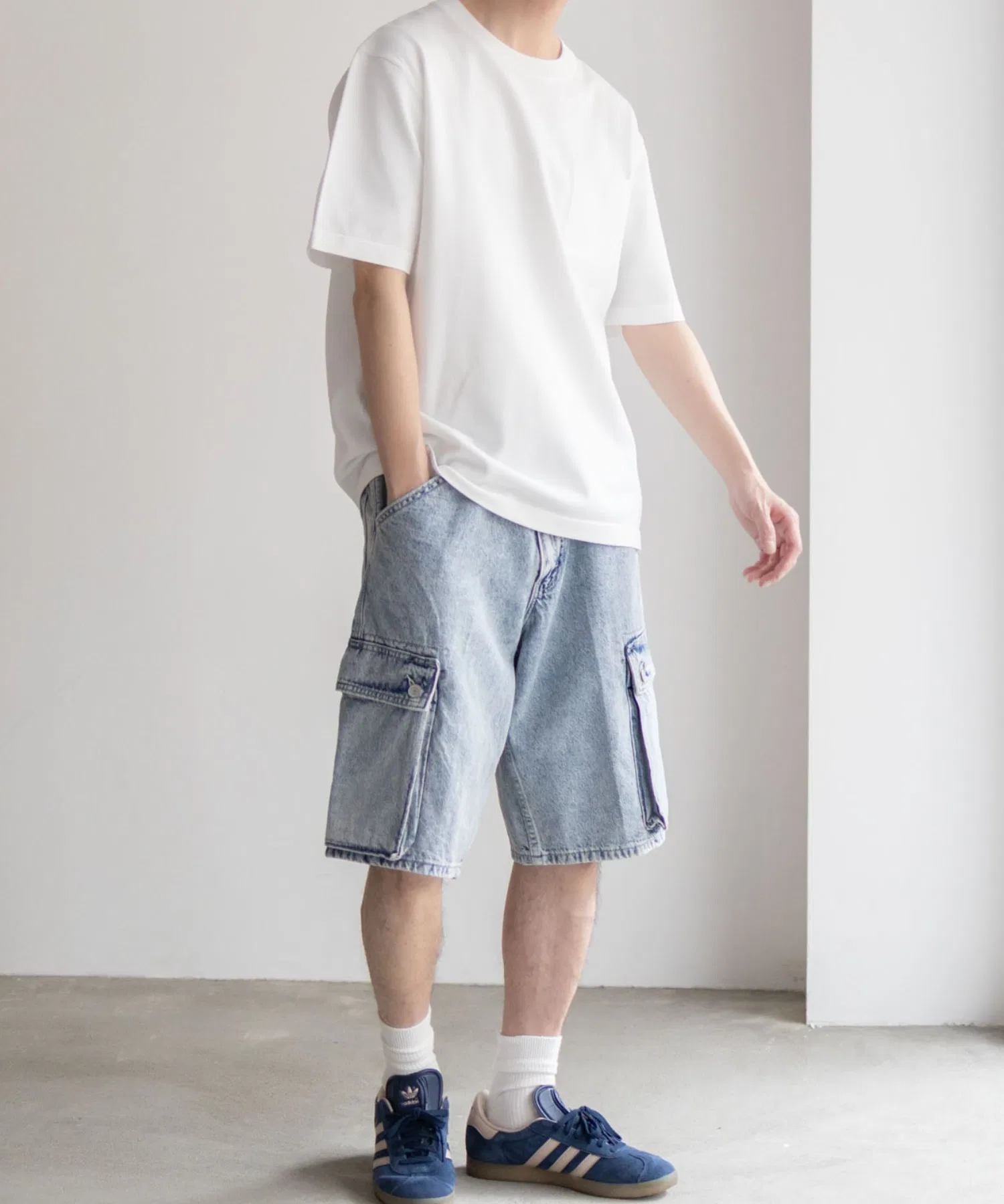 Шорты Levi's 478 BAGGY CARGO SHORTS 001GU — фото 3