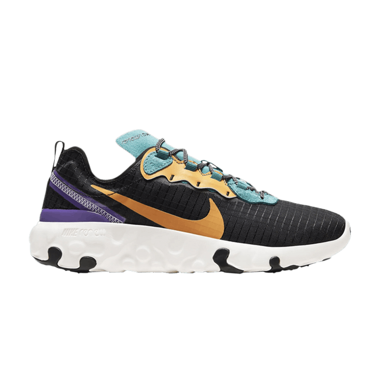 

Кроссовки Renew Element 55 Premium GS 'Black Pollen Rise', черный