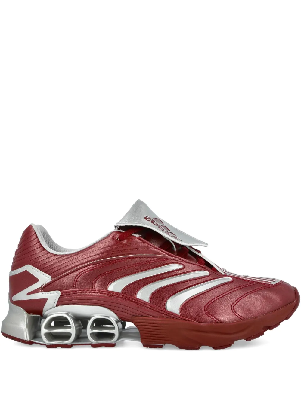 

Кроссовки Predator Megaride Collegiate Burgundy/Silver Metallic Adidas, красный