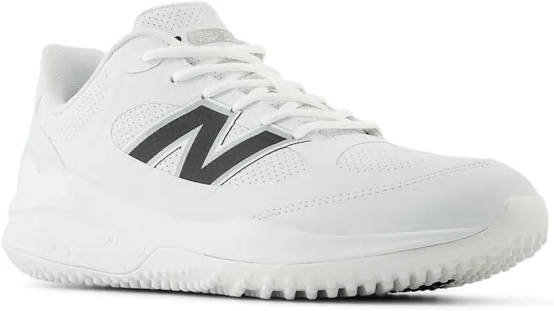 Мужские бейсбольные кроссовки New Balance Fresh Foam 3000 V7 Turf-Trainer, белый/черный — фото 4