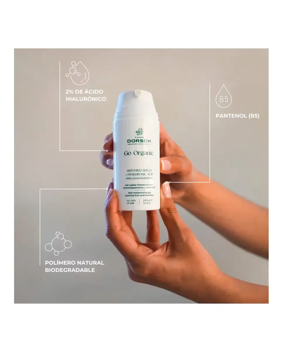 Сыворотка для волос Anti Frizz Serum + Гиалуроновая кислота 100 мл Farma Dorsch — фото 3