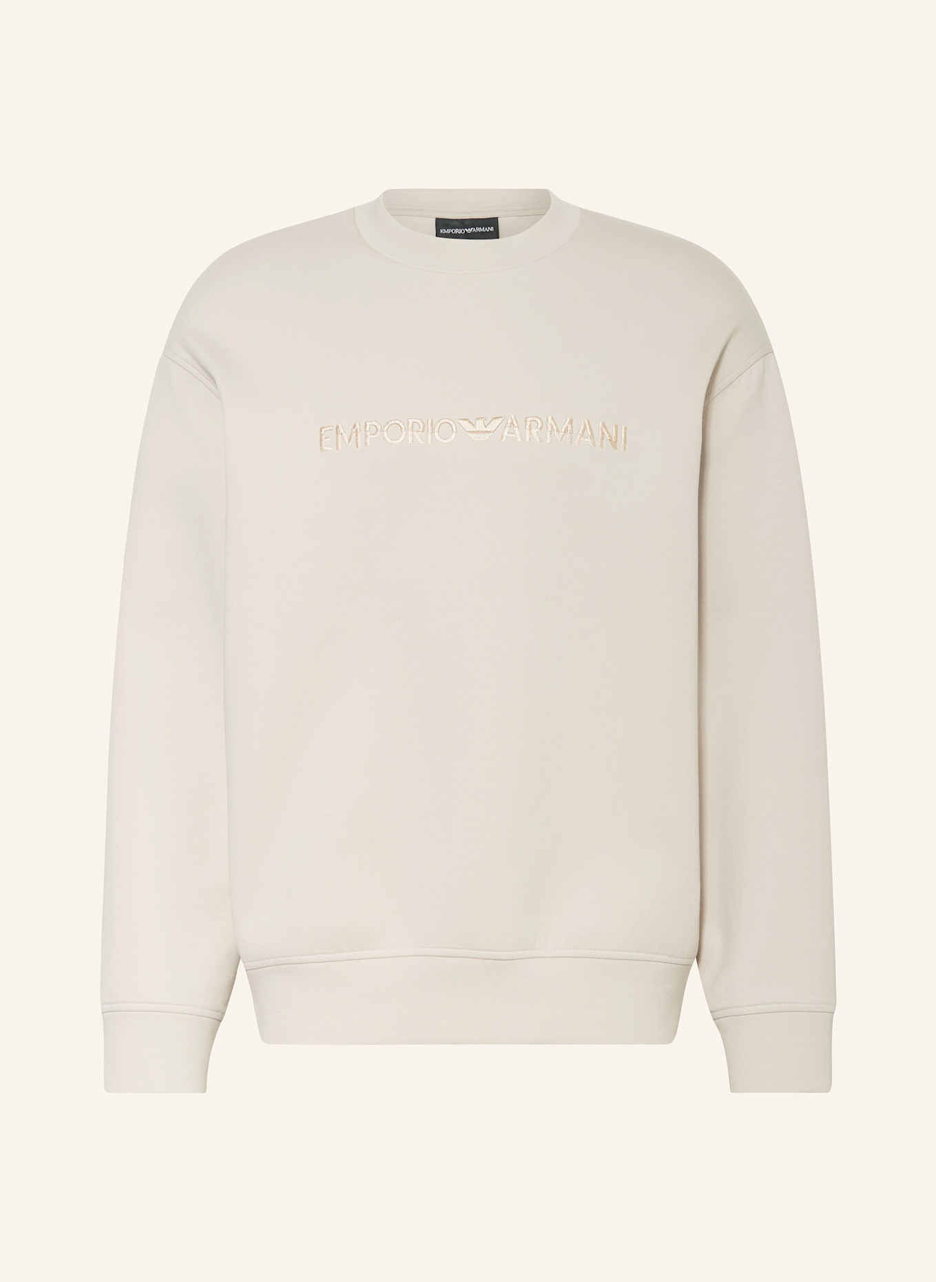 

Толстовка Emporio Armani, бежевый