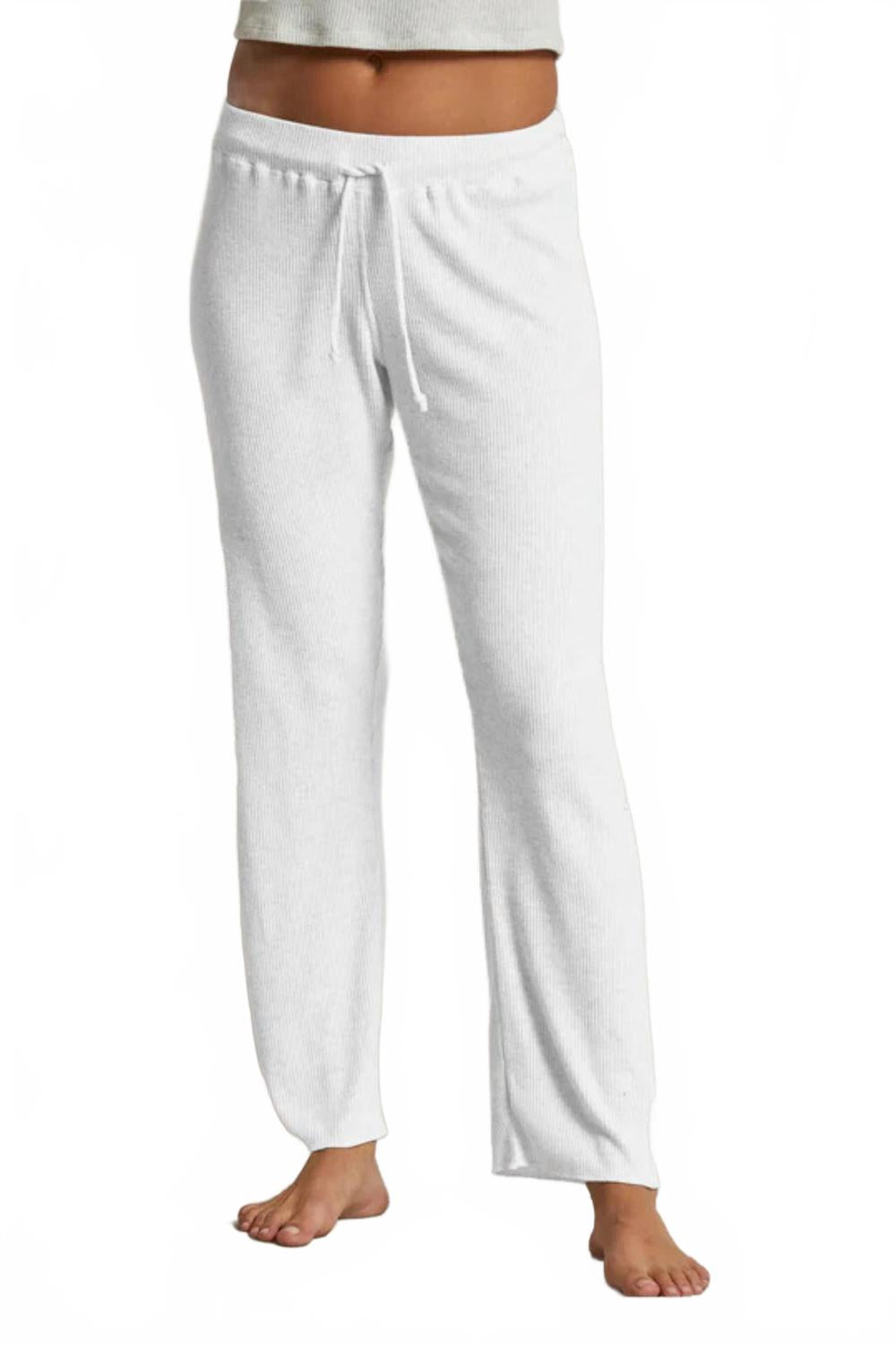 

Женские брюки прямого кроя белого цвета PERFECTWHITETEE