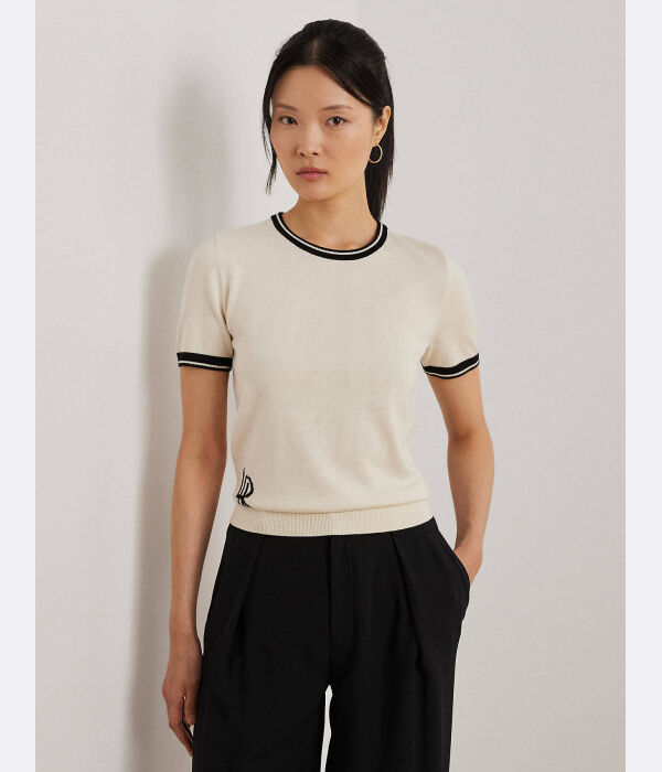 

Свитер Regular fit Lauren Ralph Lauren, бежевый
