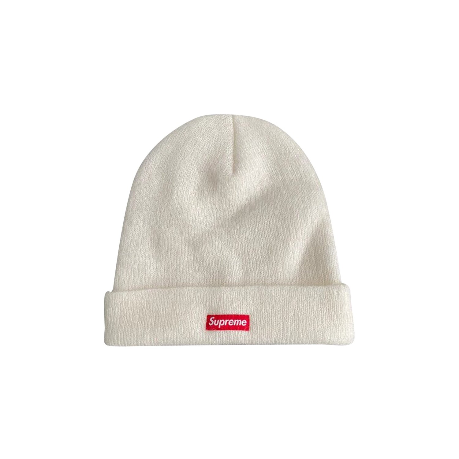 

Шапка-бини Supreme из мохера Натуральная