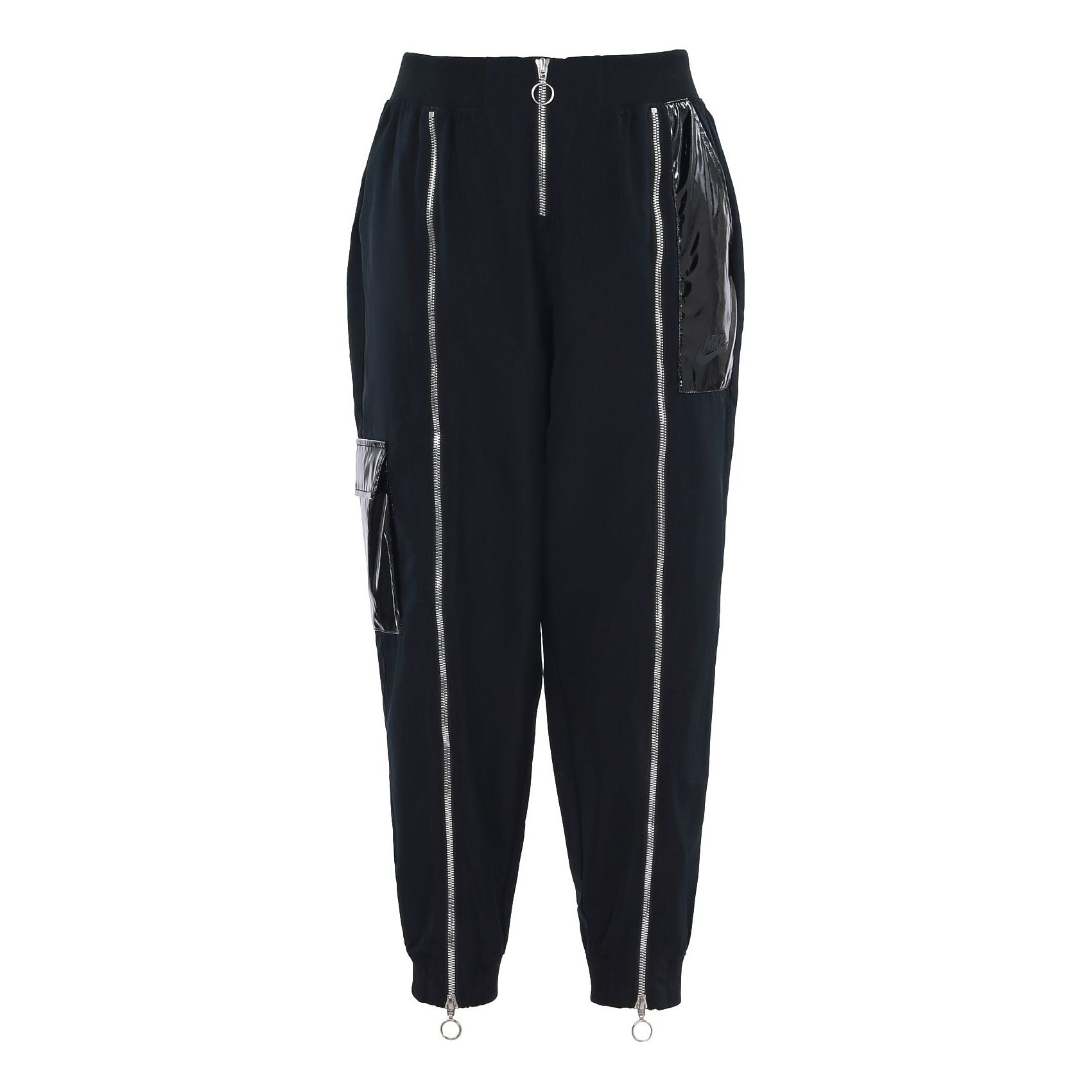 

Спортивные брюки (WMNS) Nike Sportswear Icon Clash Sports Zipper Woven Casual Long Pants/Trousers Black CU6926-010