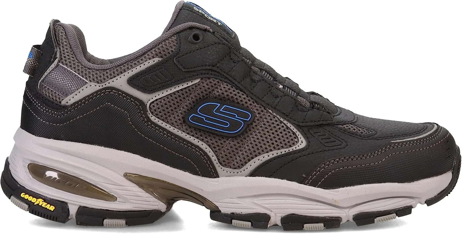 Мужские кроссовки Skechers 237445-tpbk, черный/темно-серый — фото 3