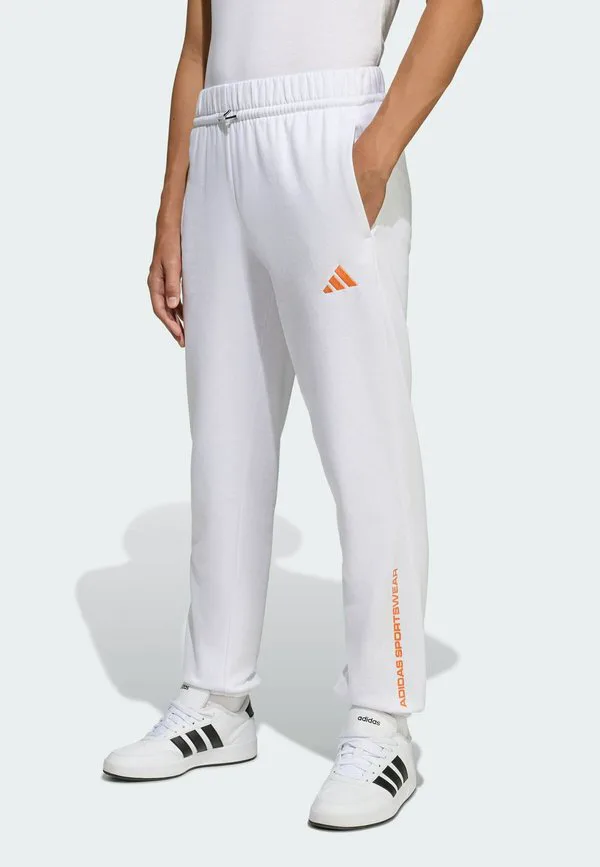 Спортивные штаны с лозунгом Adidas Sportswear, White