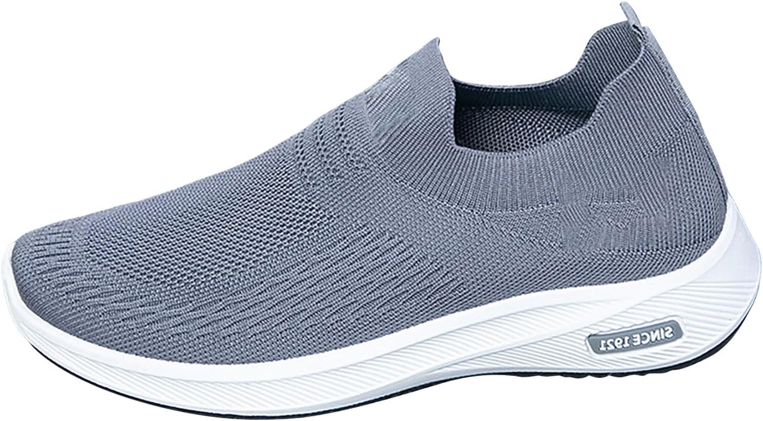 

Повседневные мужские туфли без шнурков, обувь для мужчин среднего и старшего возраста, мужские туфли Born, повседневная обувь Generic, серый