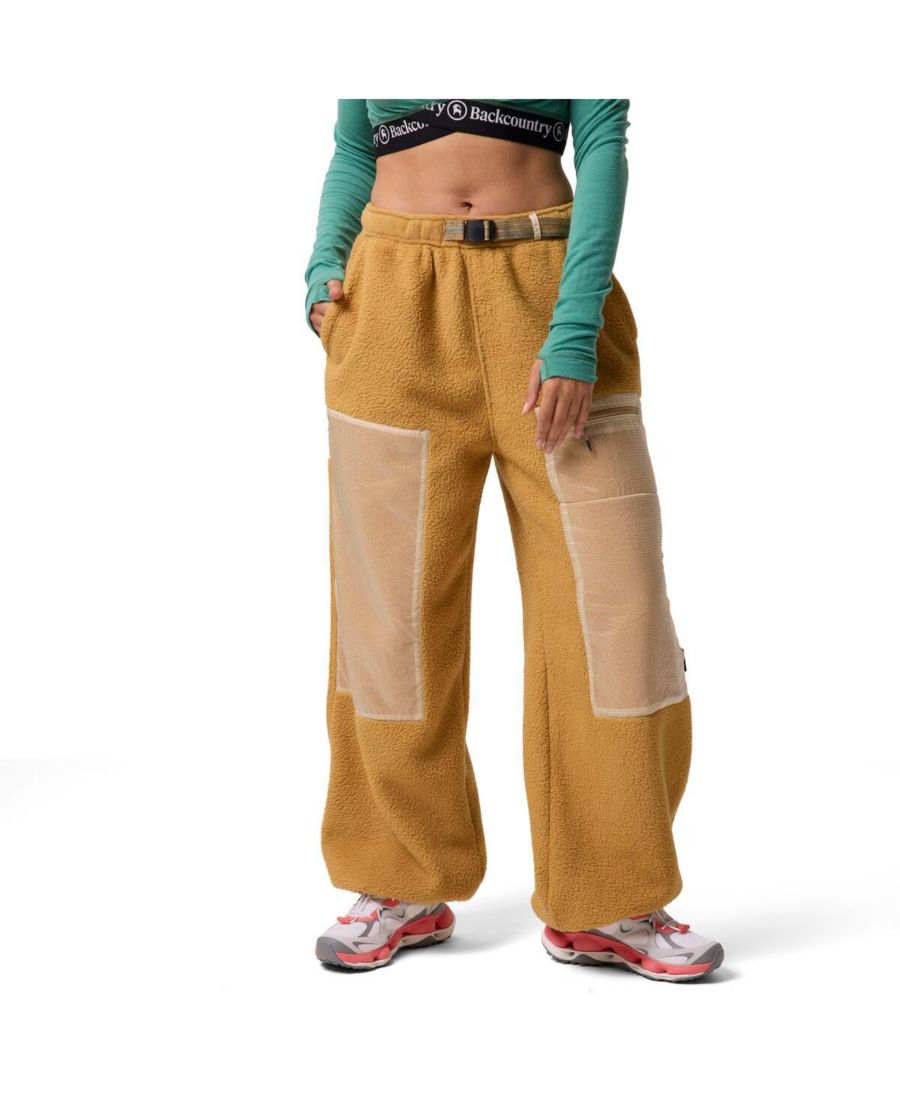 

Женские повседневные брюки Wander из флиса с ворсом Backcountry, Bistre combo