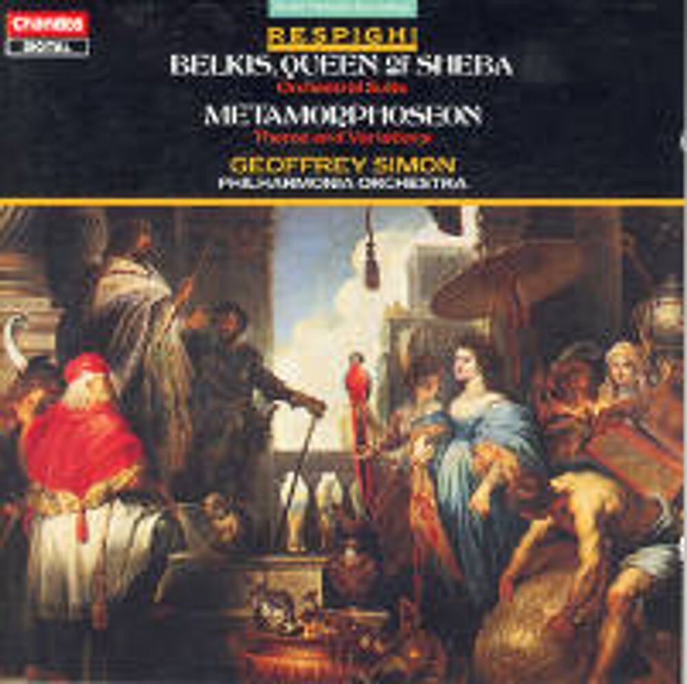 

Диск CD Respighi :Belkis Queen Of Sheba: Suite - Ottorino Respighi, Geoffrey Simon