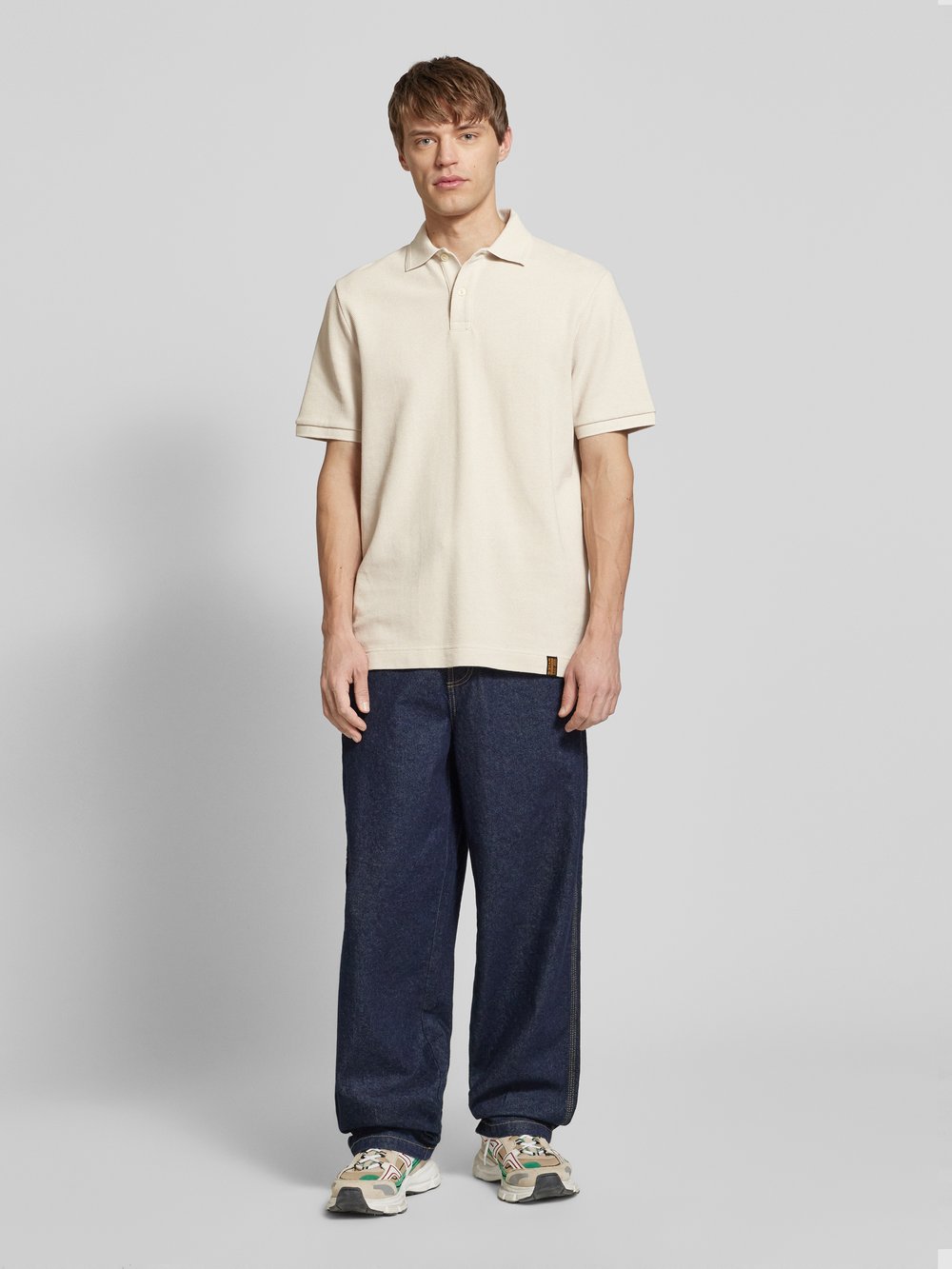 

Рубашка поло из вискозы с этикеткой G-Star Raw, кремовый
