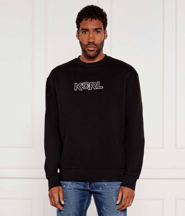 

Свитер Loose fit Karl Lagerfeld, черный