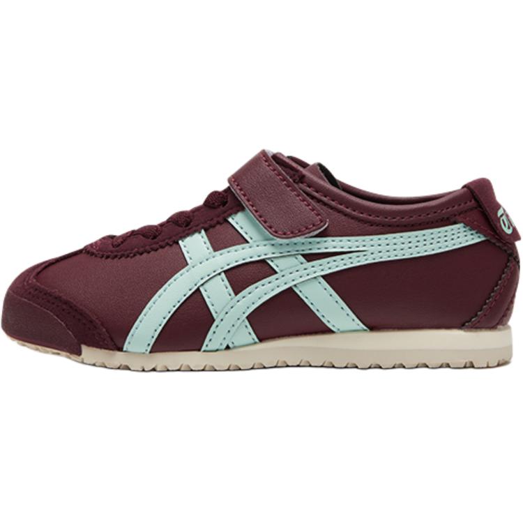 

Onitsuka Tiger Мексика 66 нескользящие износостойкие низкие детские повседневные кроссовки deep red/blue kids