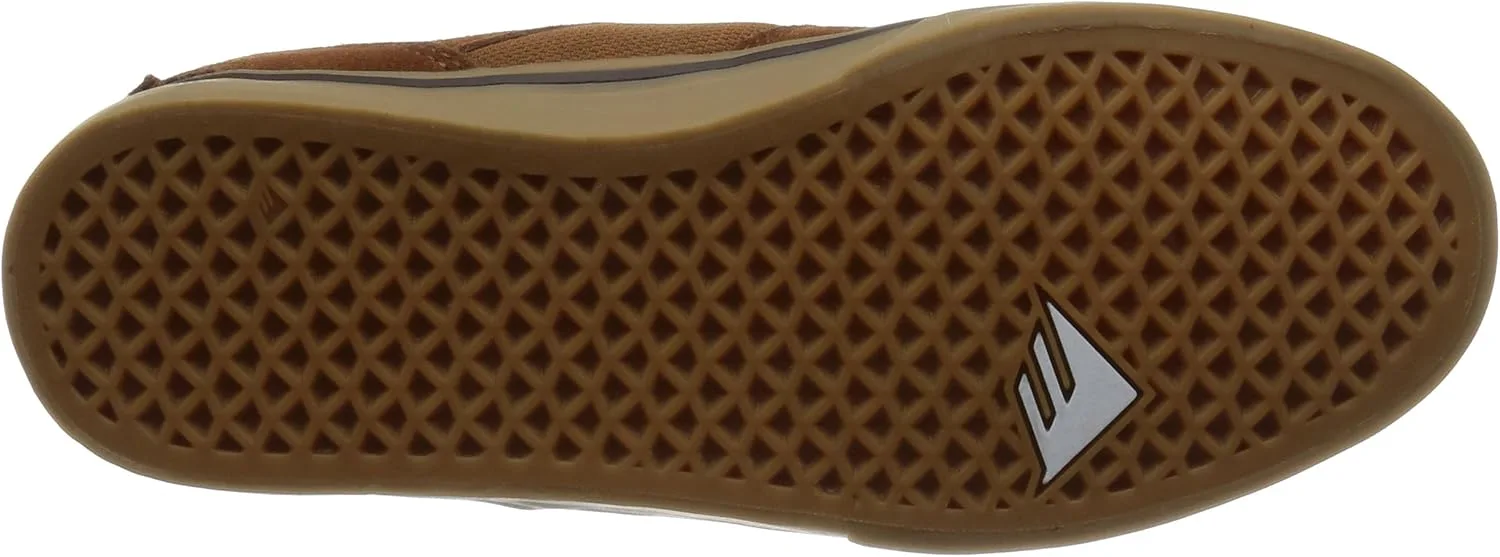 Мужские кроссовки для скейтборда Emerica Westgate Mid Vulc, коричневый — фото 4