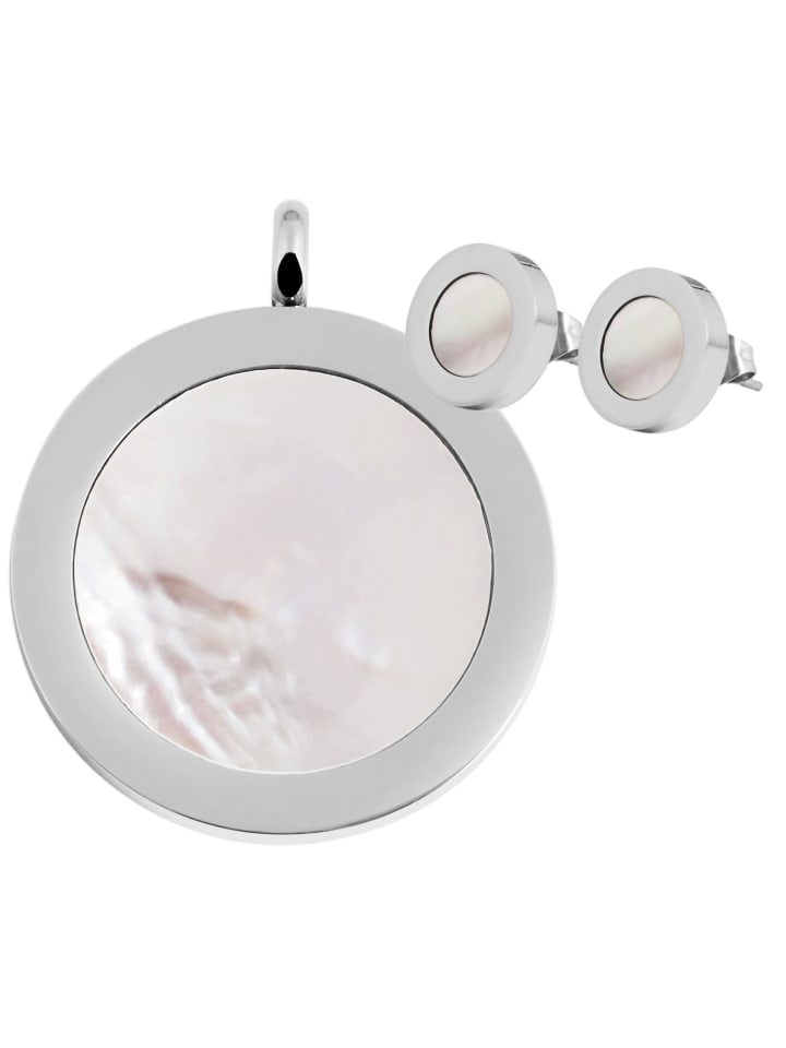 

Adeliás Женский кулон из нержавеющей стали серебристого цвета