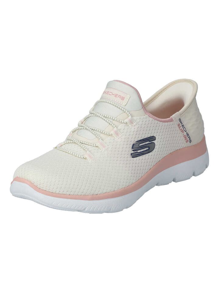 

Тапочки Skechers DIAMOND DREAM, цвет natural/pink
