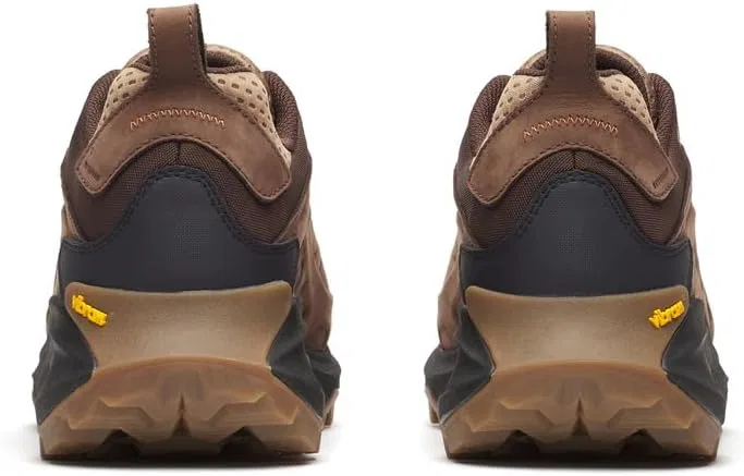 Мужские водонепроницаемые кожаные походные кроссовки Merrell Moab Speed 2, коричневый — фото 4