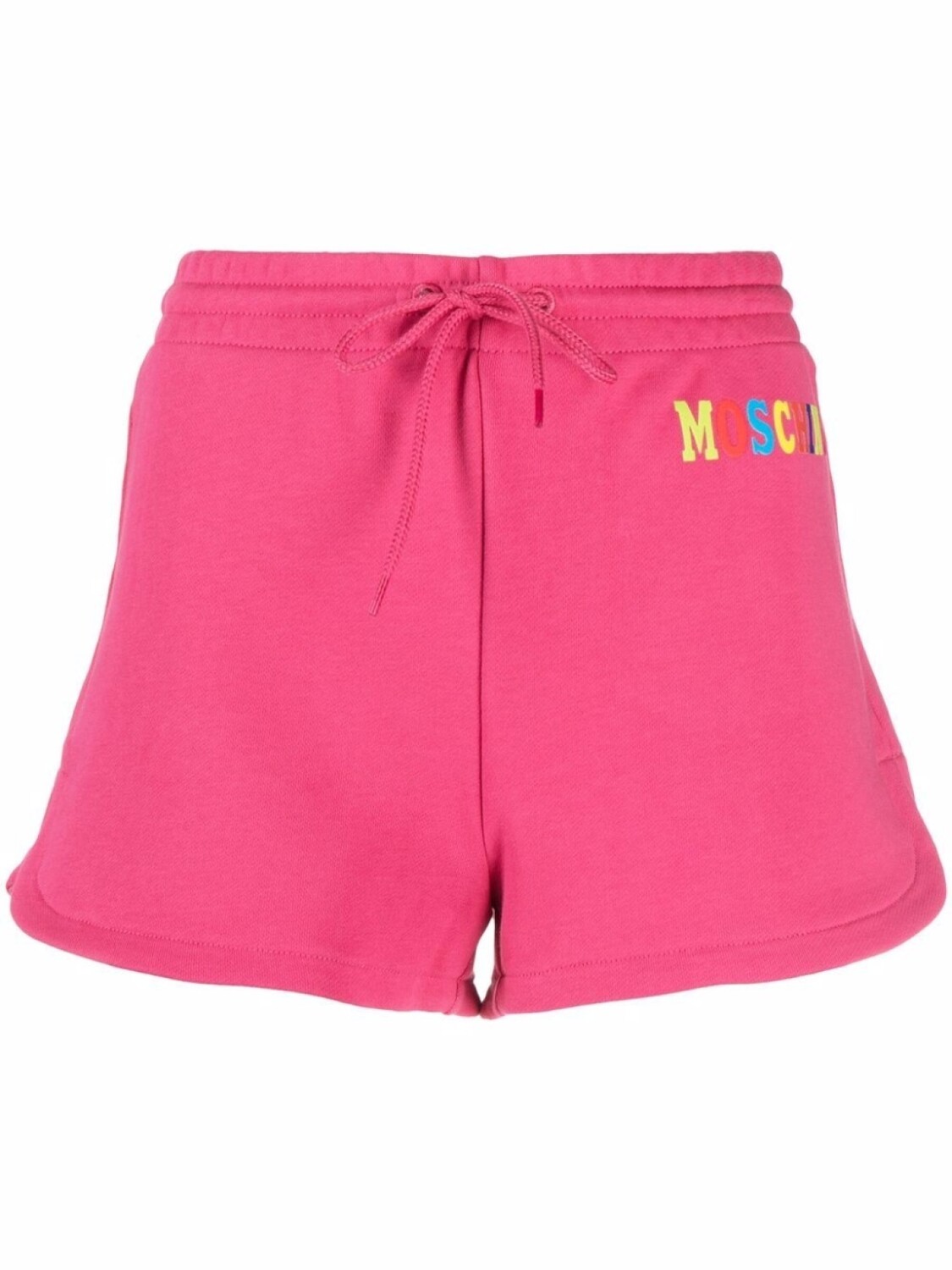 

Moschino спортивные шорты с логотипом, розовый
