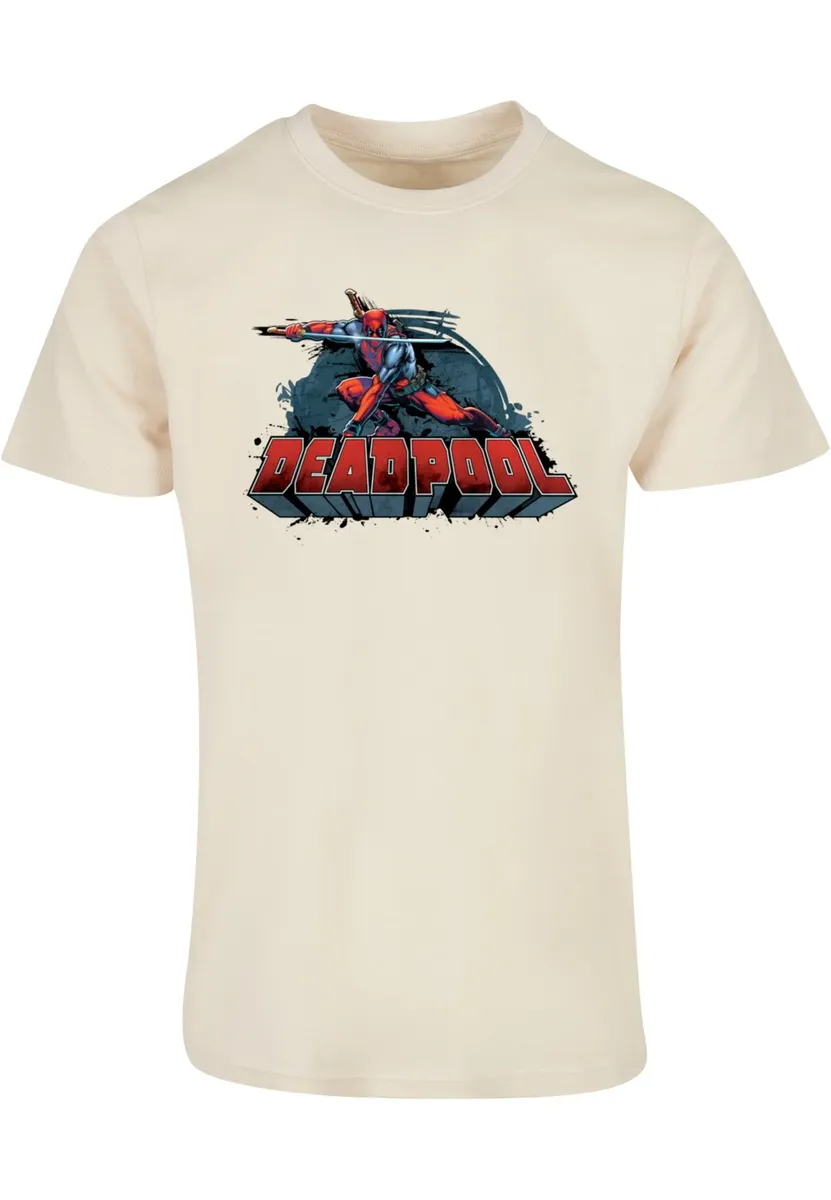 

Футболка ABSOLUTE CULT "Мужская футболка ABSOLUTE CULT Deadpool - Sword Logo ", цвет Sand