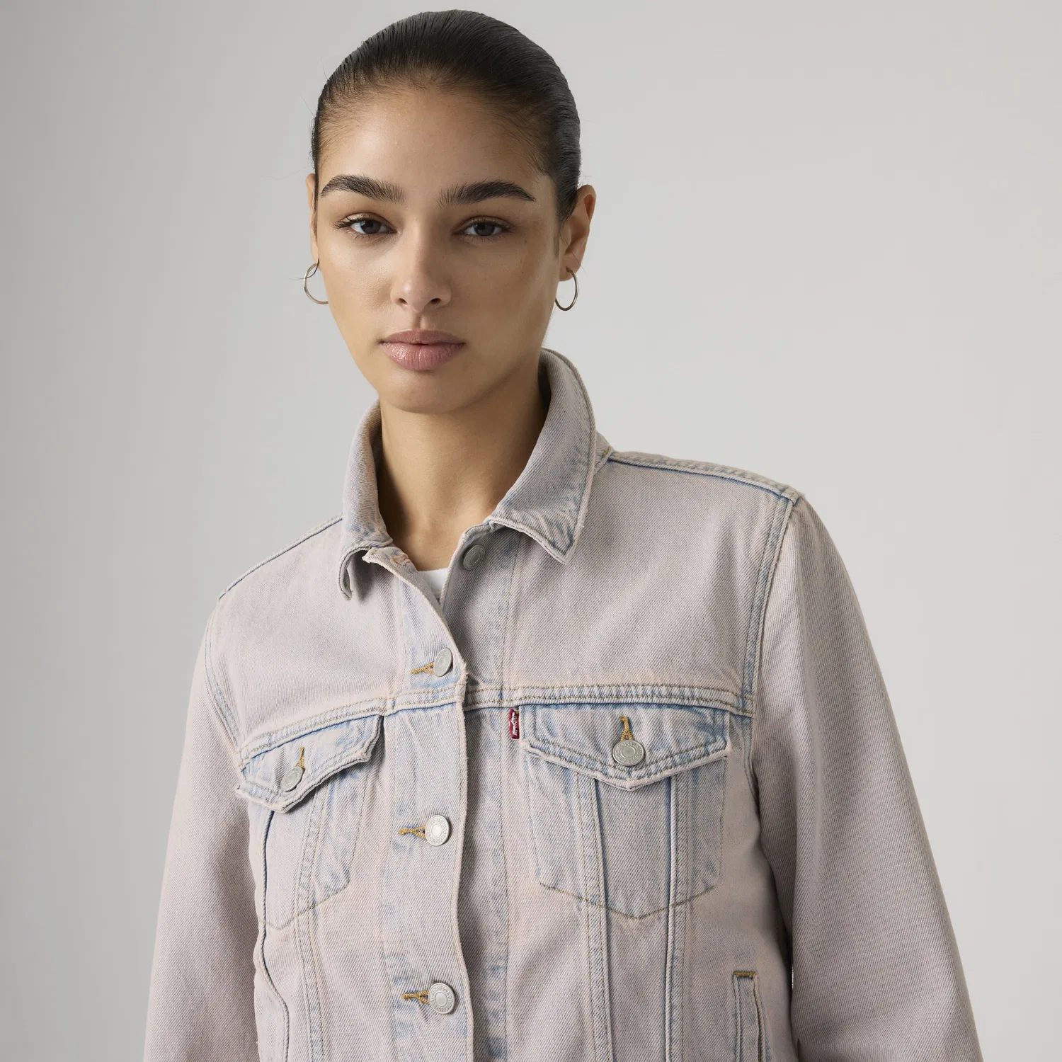 Оригинальная куртка дальнобойщика Levi's, Pink — фото 2