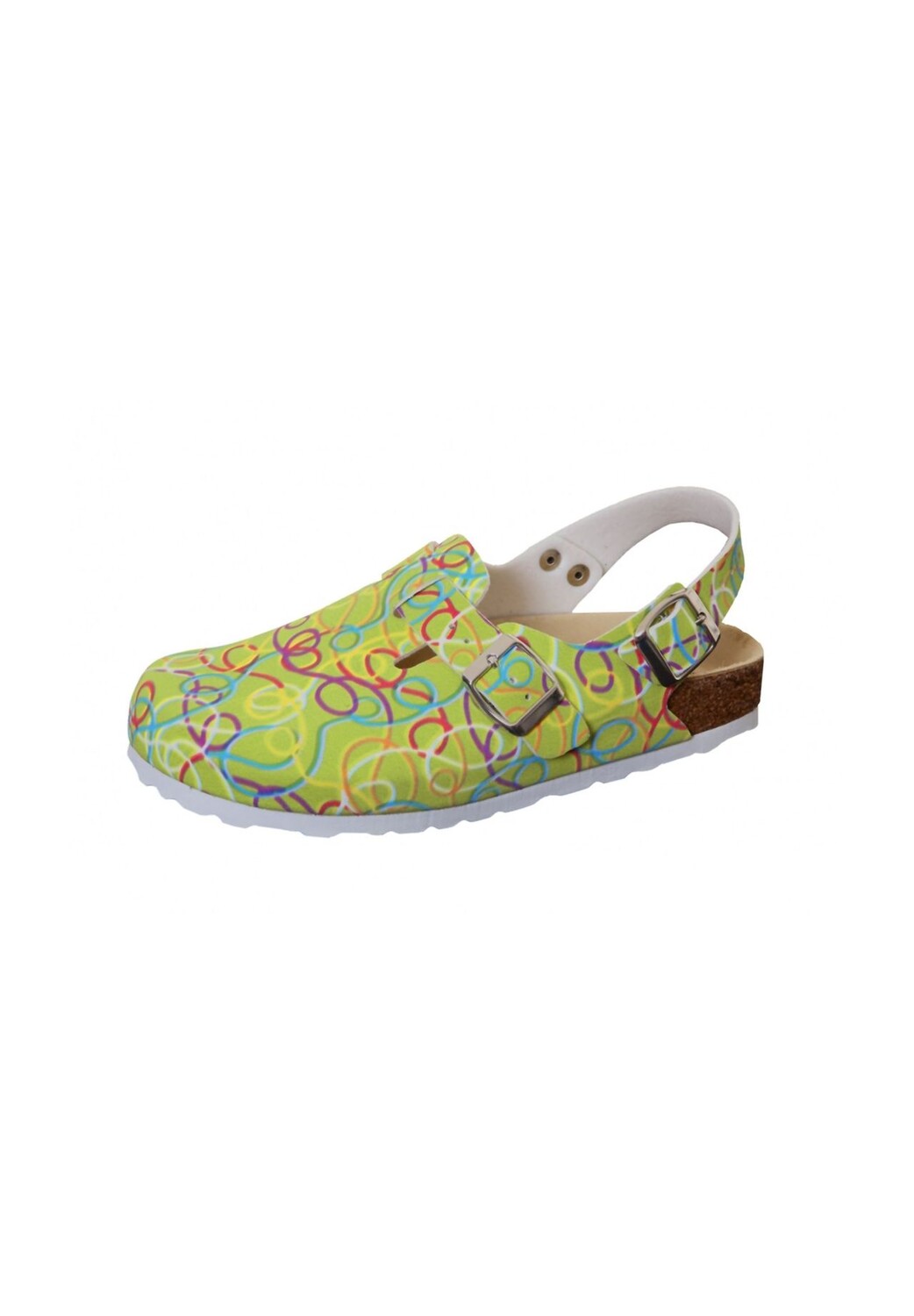 Органические сабо/лабораторная обувь для здоровья Schuhmode Weeger, цвет Graff