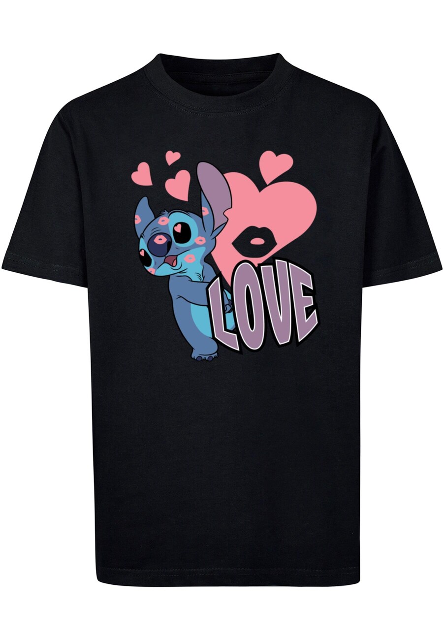 

Рубашка ABSOLUTE CULT Lilo And Stitch - Love Hearts, черный