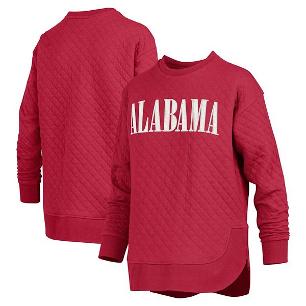 

Женский красный свитшот с длинным рукавом Alabama Crimson Tide Pressbox
