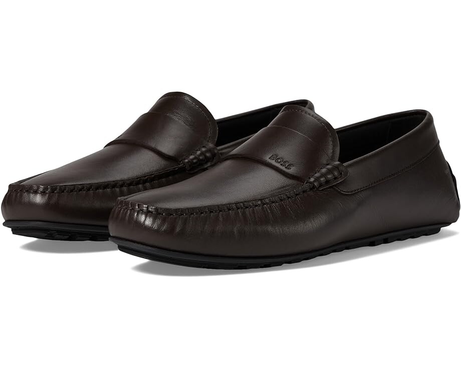 

Кроссовки BOSS Smooth Leather Slip-On Drivers, цвет Smooth Chocolate, Серый, Кроссовки BOSS Smooth Leather Slip-On Drivers, цвет Smooth Chocolate