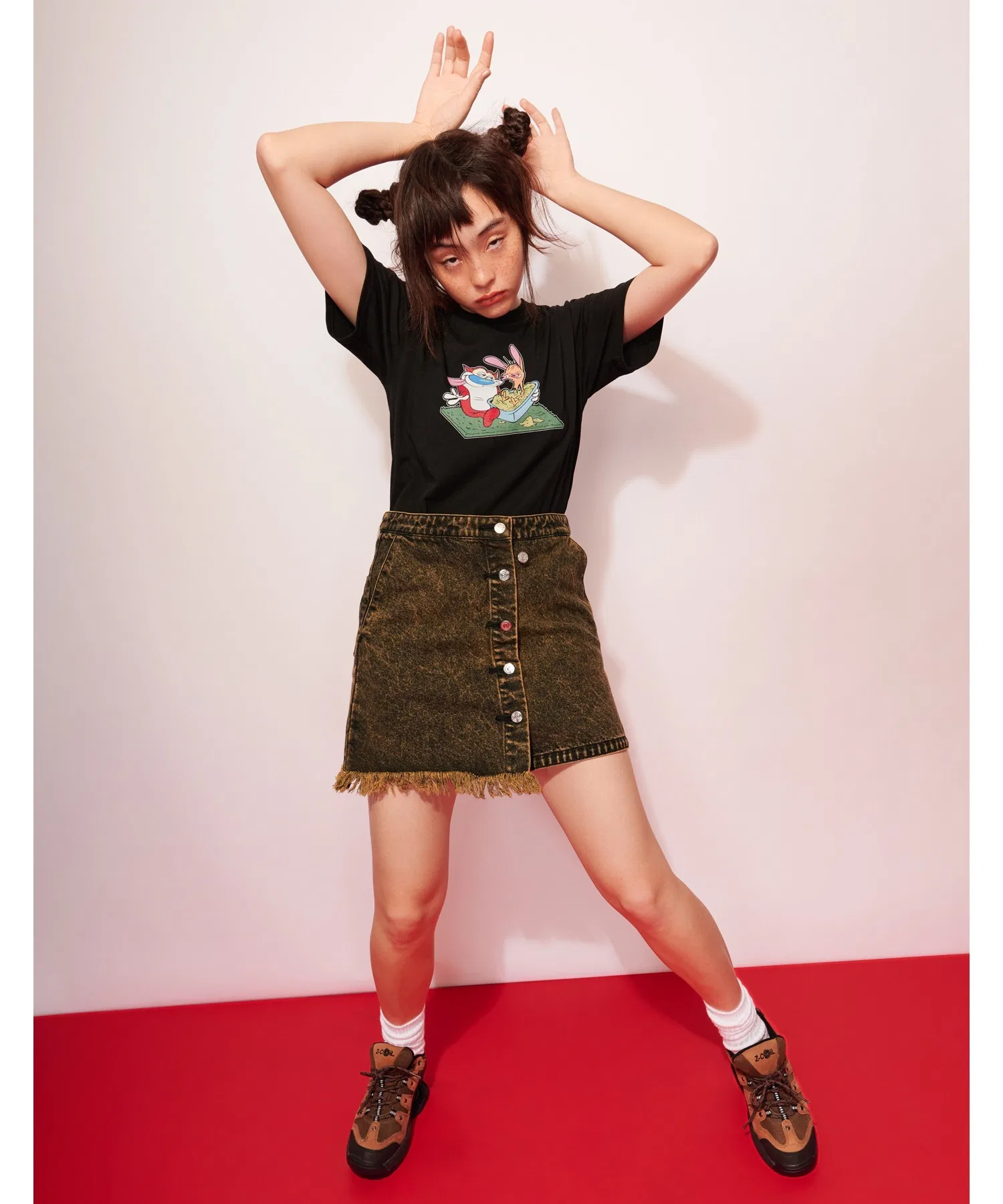 Женская джинсовая юбка Little sunny bite denim-skirt