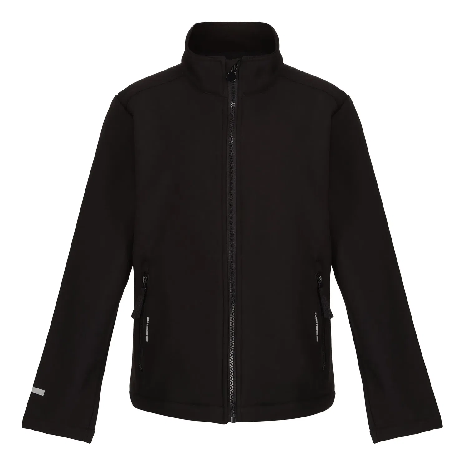 Детская куртка софтшелл с флисом Regatta Professional, черный