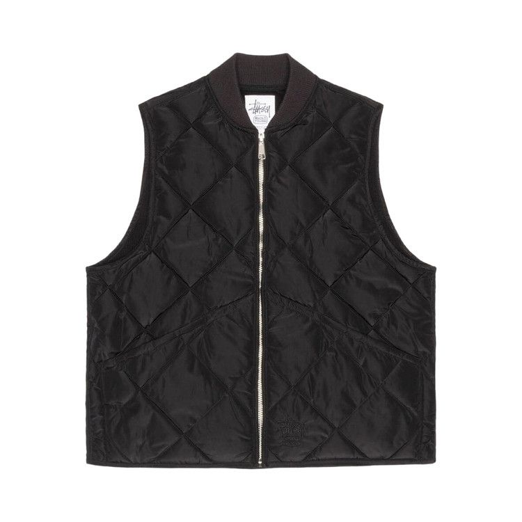 

Утепленный жилет Stussy Thermal Lined Quilted Vest, Black