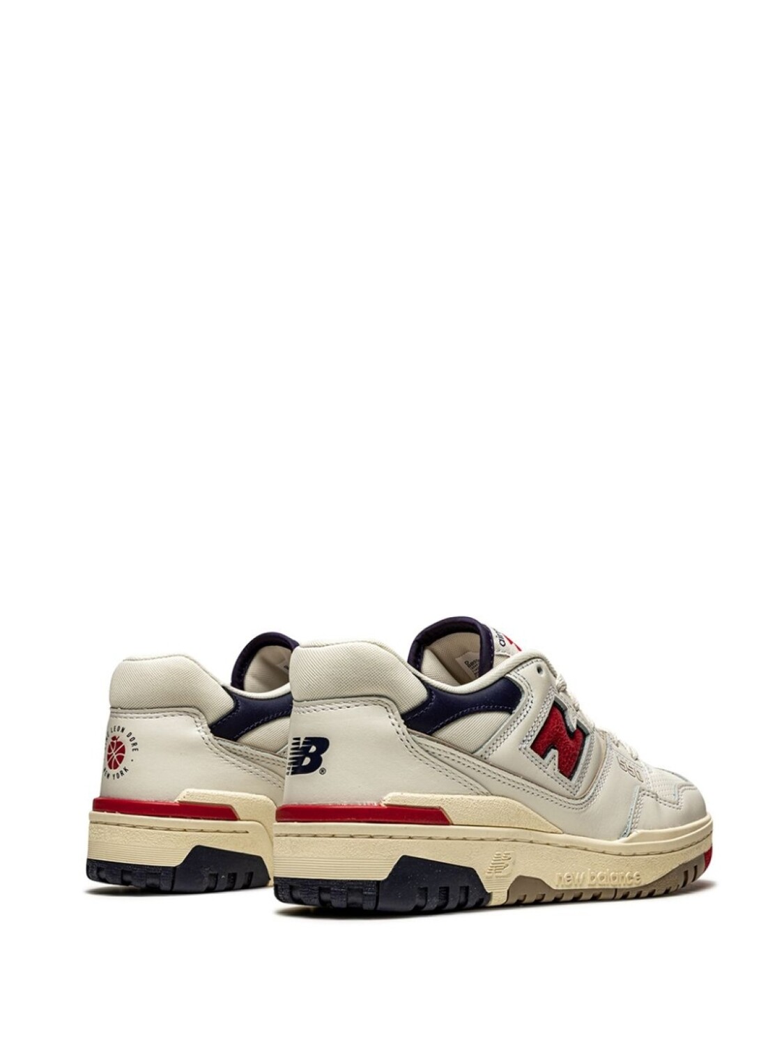 Кроссовки New Balance х Aimé Leon Dore 550, белый/черный/красный — фото 3
