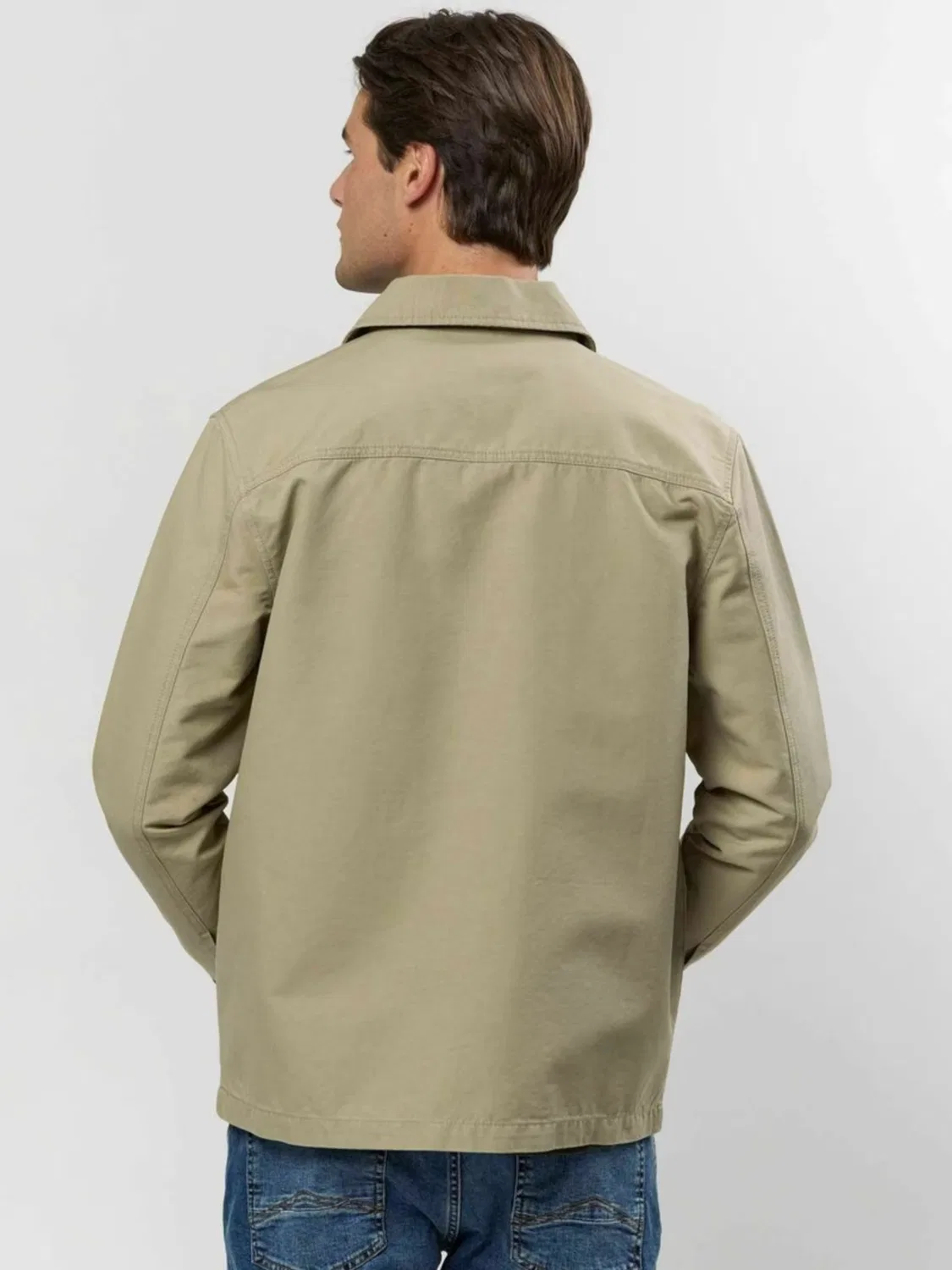 Рубашка на пуговицах стандартного кроя ' Connor Overshirt ' U.S. Polo Assn., Beige — фото 4