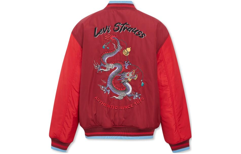 Стеганая куртка мужская красная/черная Levi’S, красный/черный — фото 4