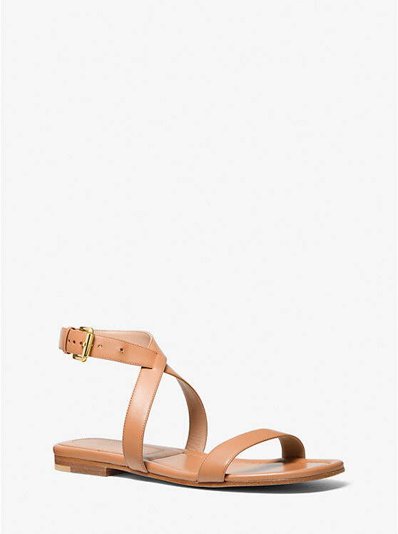 

Кожаные сандалии Bridgette Michael Kors Collection, бежевый