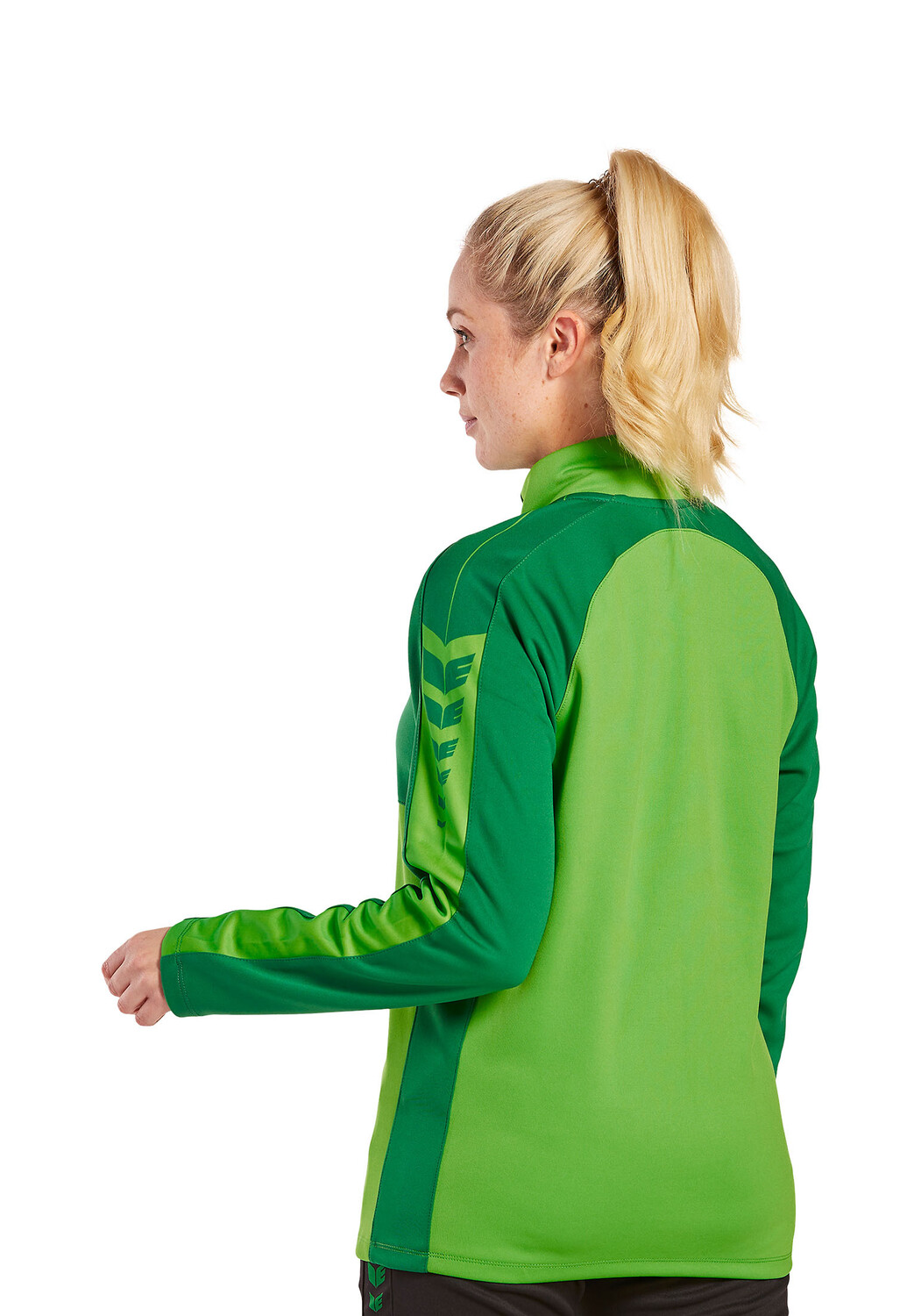 Спортивная футболка erima Six Wings Trainingstop, цвет green/smaragd — фото 3