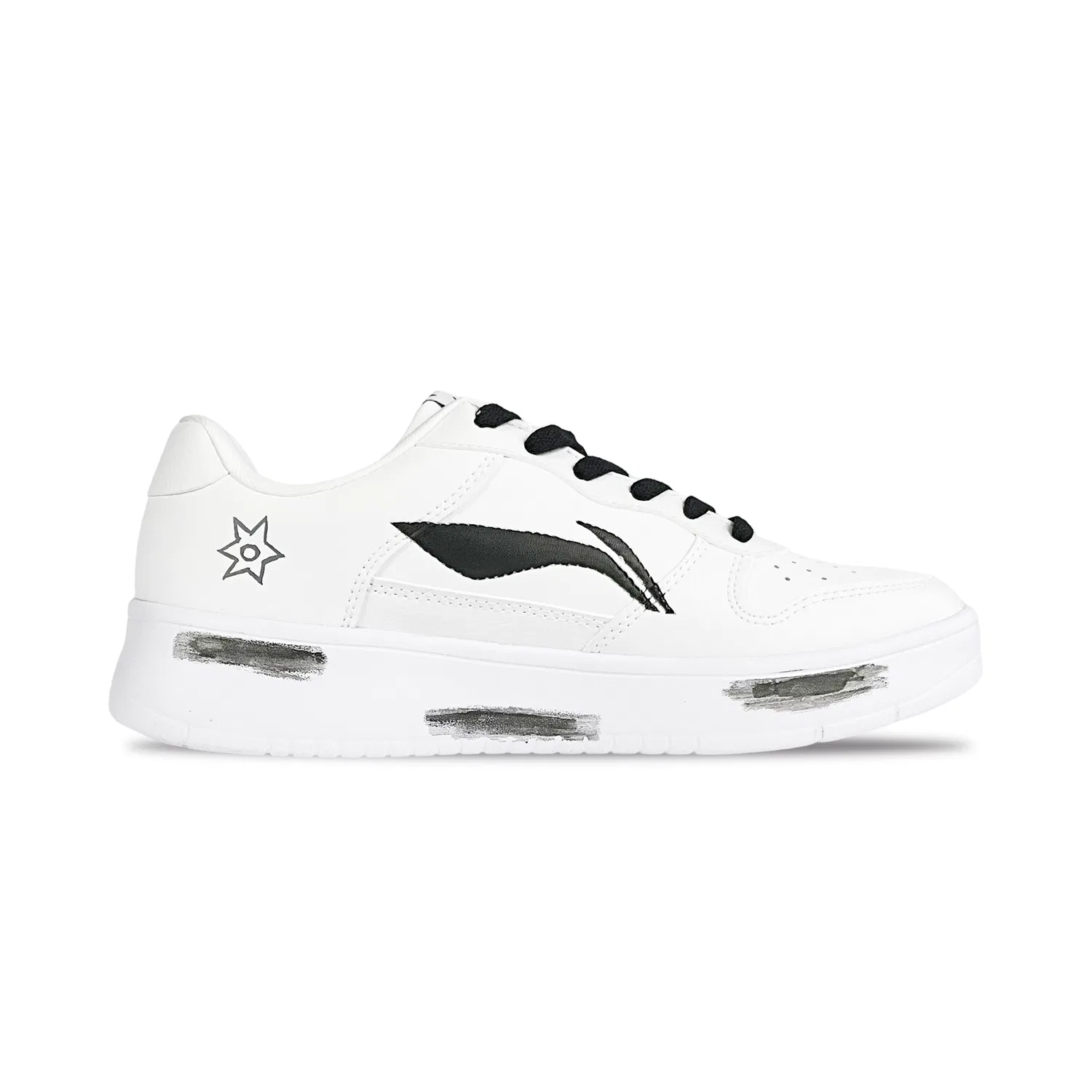 Кроссовки кеды Li-Ning Floating Boat белые — фото 3
