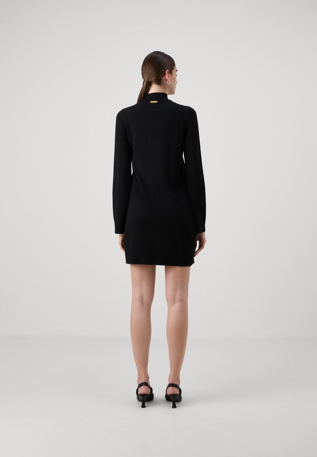 

Вязаное платье DRESS TWINSET, черный