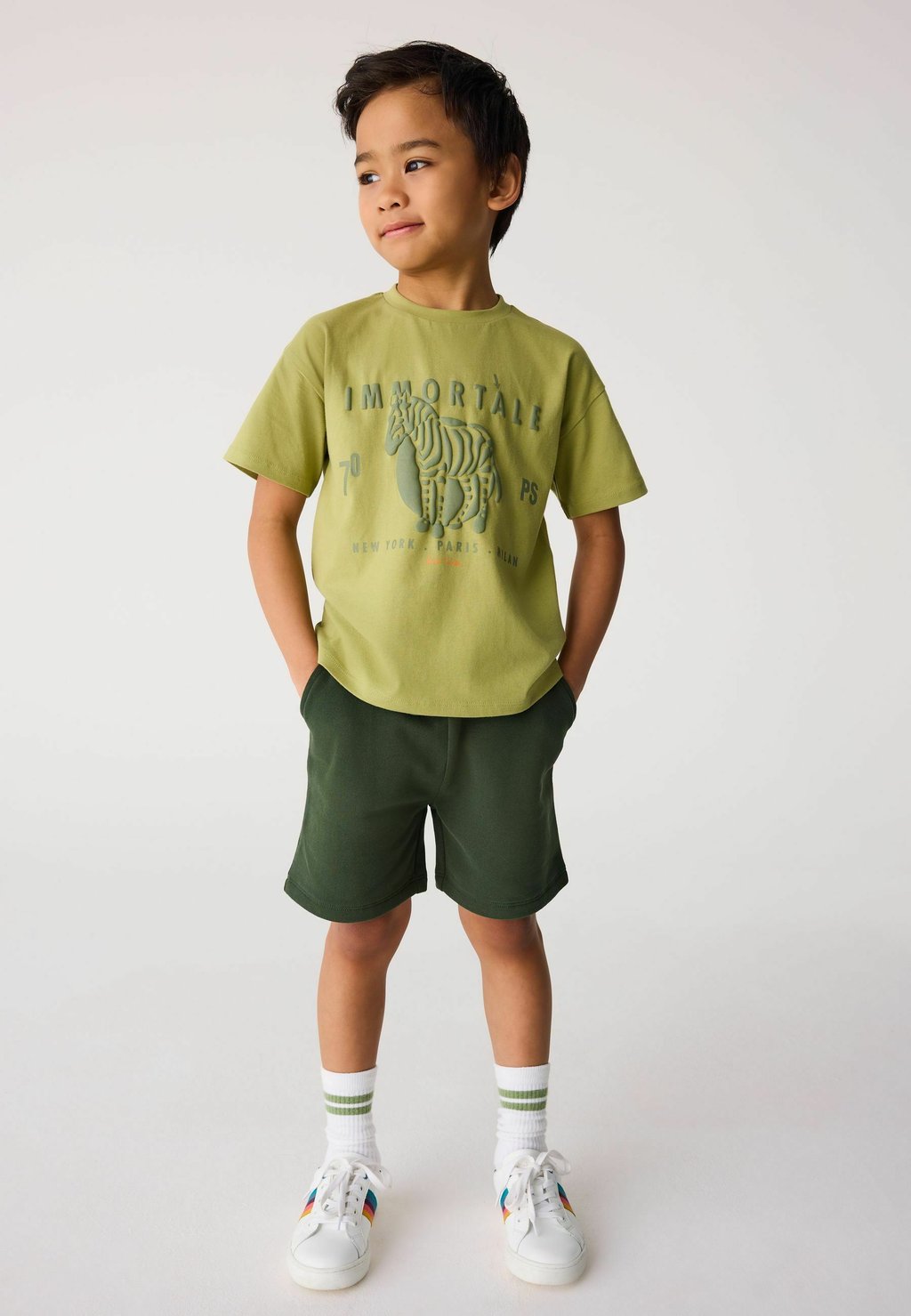 

Шорты SET Paul Smith Junior, зеленый